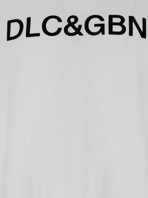 Long Sleeve T-Shirt G8PN9TG7M8FW0800 BIANCOOTTICO - DOLCE&GABBANA - BALAAN 4