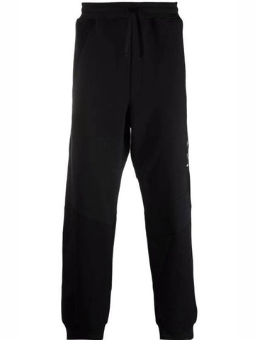 Logo Patchwork Track Pants Black - VALENTINO - BALAAN 1