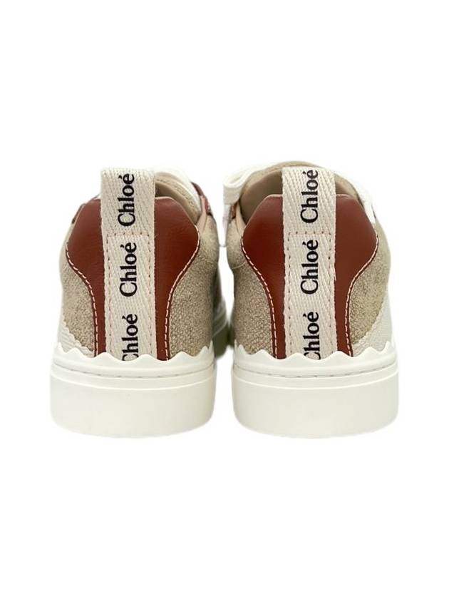 Lauren Leather Converse Low Top Sneakers Brown - CHLOE - BALAAN 5