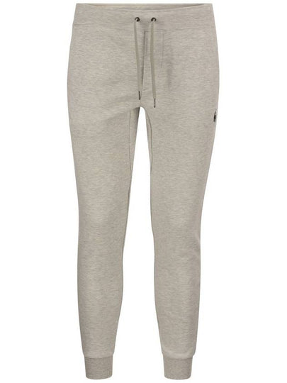 Drawstring Cotton Track Pants Grey - POLO RALPH LAUREN - BALAAN 2