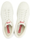 Runner K21 Leather Low Top Sneakers White - CAMPER - BALAAN 3