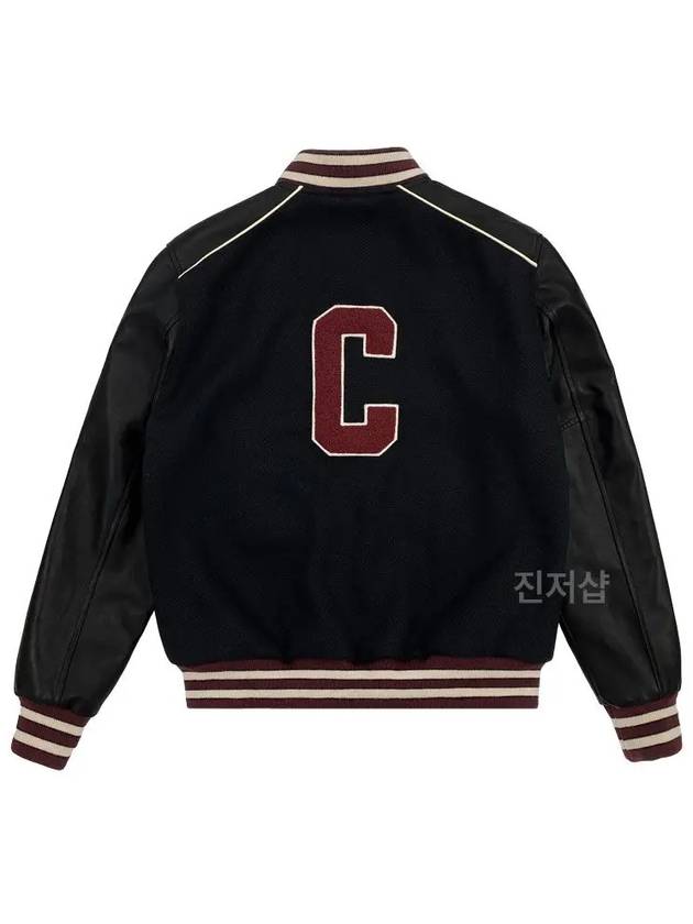 Teddy Classic Wool Jacket Black Burgundy - CELINE - BALAAN 4