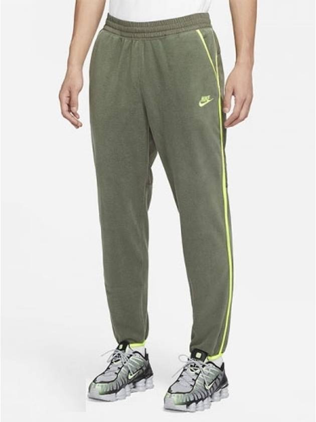 01CU4372380Fleece PantsOlive Bolt - NIKE - BALAAN 1