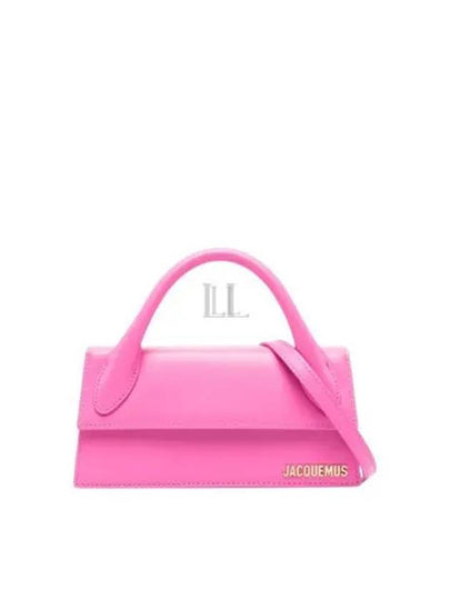 Le Chiquito Long Leather Tote Bag Pink - JACQUEMUS - BALAAN 2