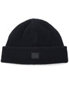 Studios Face Logo Knit Beanie Black - ACNE STUDIOS - BALAAN.