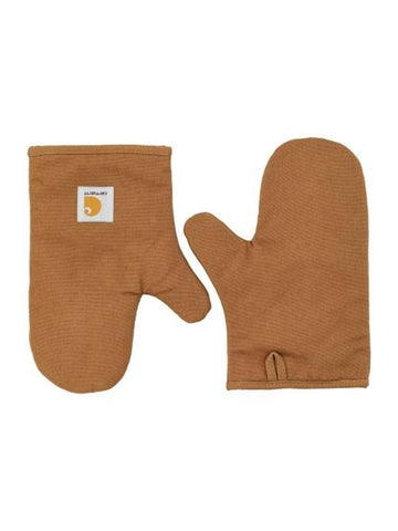 Canvas Oven Mitt Set Gloves Brown - CARHARTT WIP - BALAAN 1