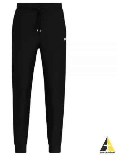 Berrettini Stripe Detail Track Pants Black - HUGO BOSS - BALAAN 2