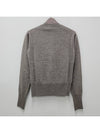 Bea Logo Wool Cardigan Stone - VIVIENNE WESTWOOD - BALAAN 4