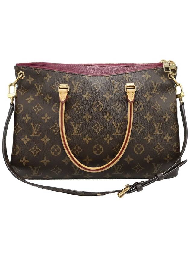 Women s Shoulder Bag Louis Vuitton M40906 Monogram Canvas Aurore Palace MM 2WAY - LOUIS VUITTON - BALAAN 2