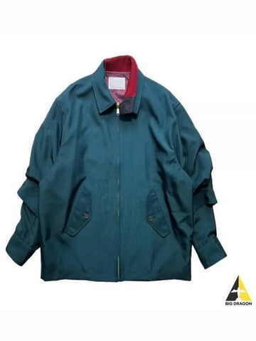 23WCM G03106 A Outer Teal blue - KOLOR - BALAAN 1