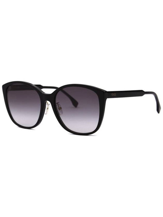 FE40031F 01B Officially imported cat eye horn rim Asian fit luxury sunglasses - FENDI - BALAAN 1