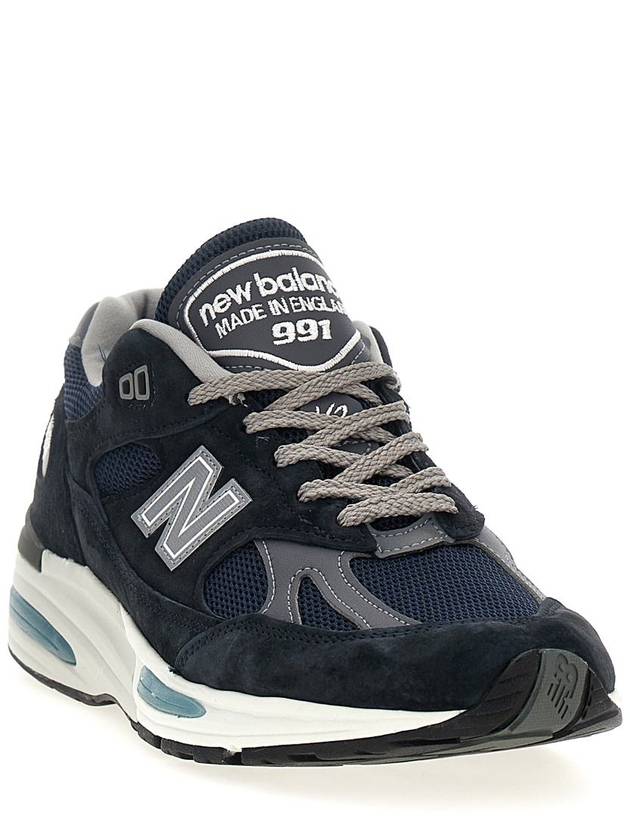 991v2 Low Top Sneakers Dark Navy - NEW BALANCE - BALAAN 3