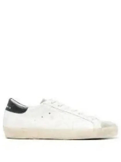 Superstar Black Tab Low Top Sneakers White - GOLDEN GOOSE - BALAAN 2