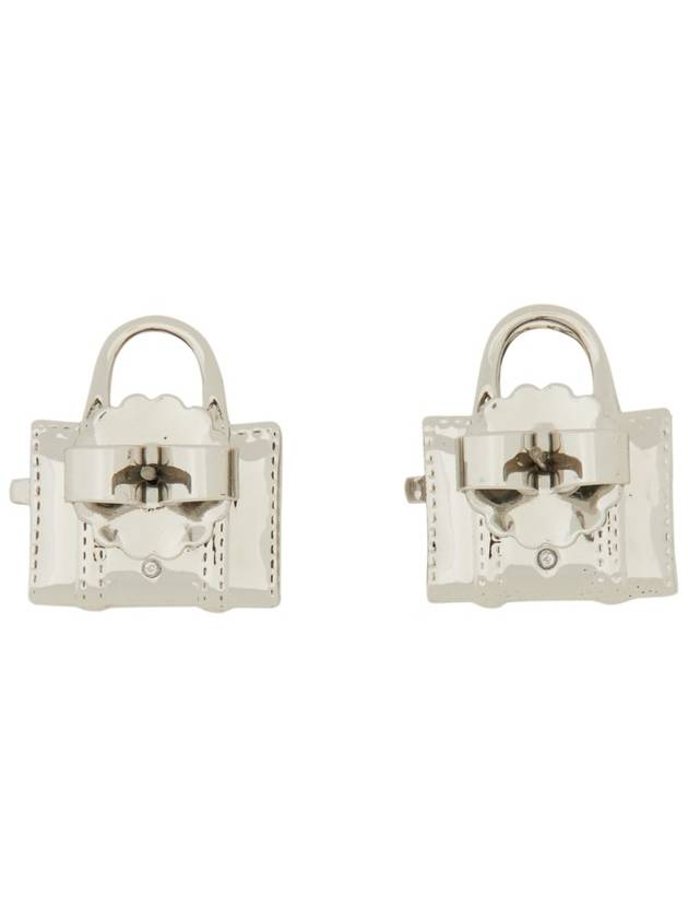 ORECCHINI A PERNO "THE TOTE BAG STUD" - MARC JACOBS - BALAAN 2