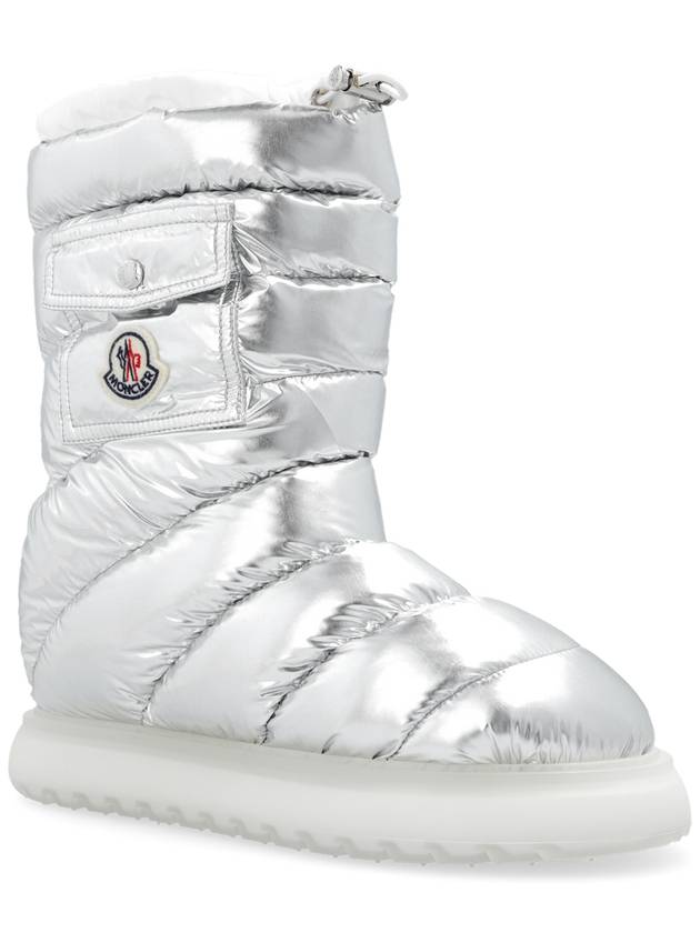 Women's Gaia Pocket Midi Winter Boots Silver - MONCLER - BALAAN 5