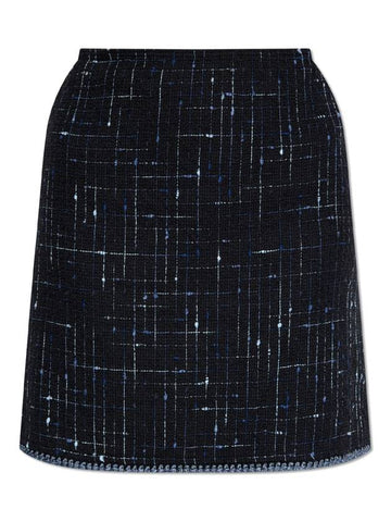 Etro Tweed Skirt, Women's, Black - ETRO - BALAAN 1