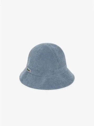 Women s Corduroy Dome Bucket Hat Bungeoji RK318E 54N HBP Domestic Product GQ2N24100235885 - LACOSTE - BALAAN 1