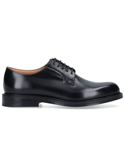 Shannon Leather Lace Up Derby Black - CHURCH'S - BALAAN 2