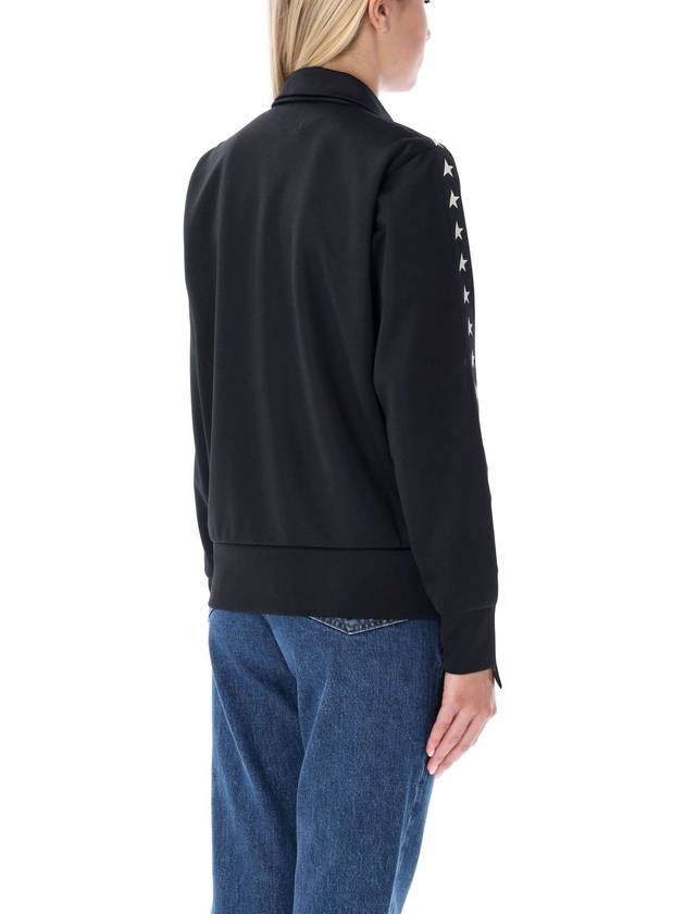 Star Logo Track Jacket Black - GOLDEN GOOSE - BALAAN 5