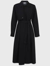 Classic Curl Trench Long Dress - MICANE - BALAAN 6