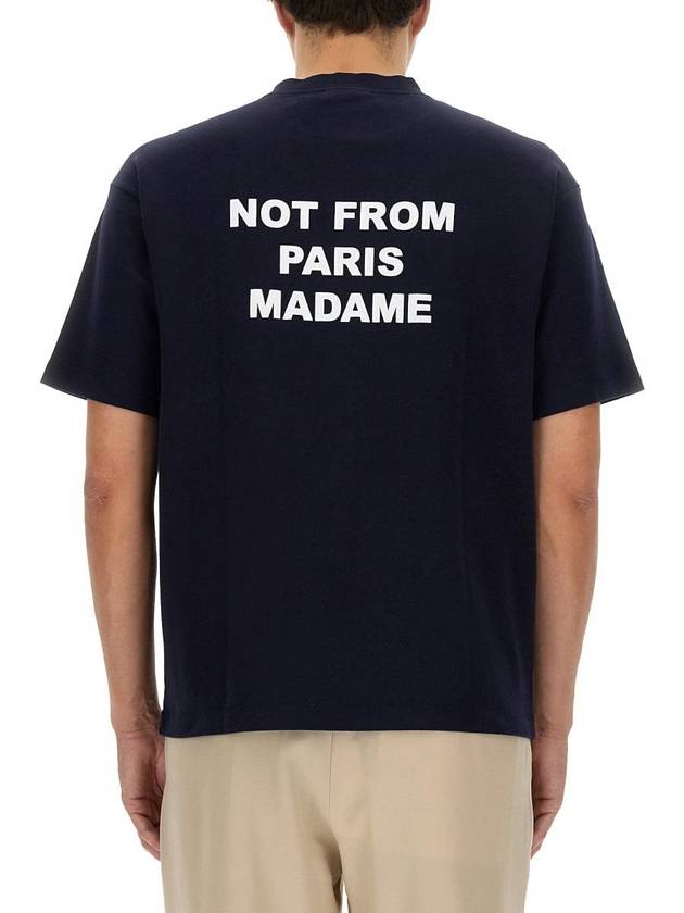 Drôle De Monsieur T-Shirt In Cotone - DROLE DE MONSIEUR - BALAAN 3