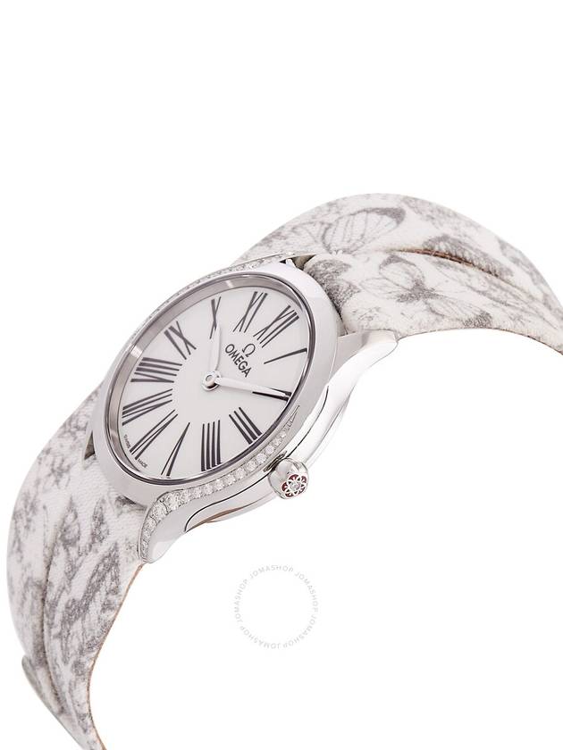 Omega De Ville Quartz Diamond White Dial Ladies Watch 428.17.26.60.04.002 - OMEGA - BALAAN 2