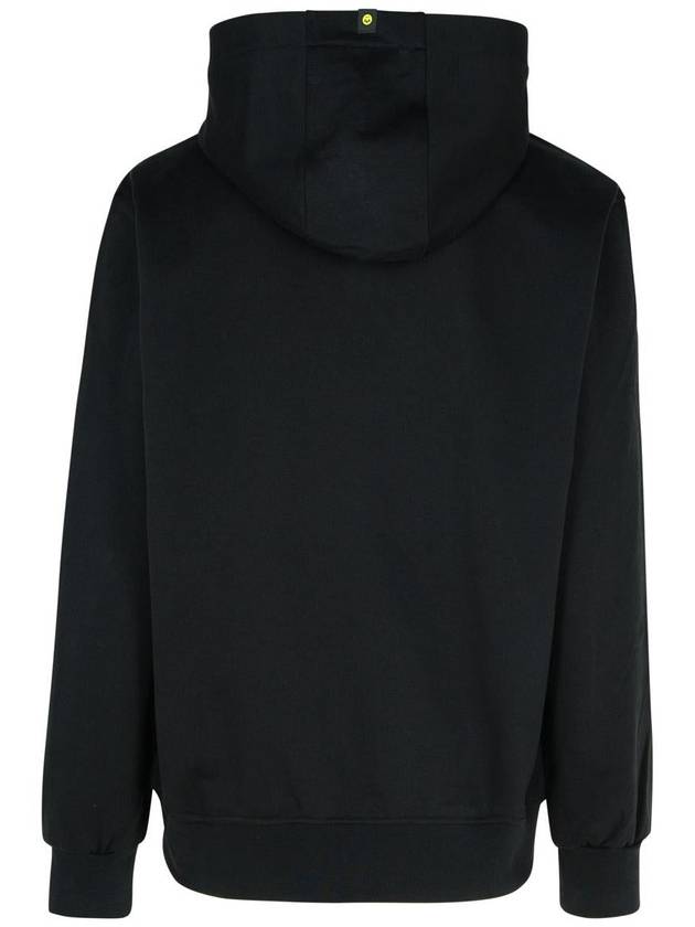 Barrow Black Cotton Sweatshirt - CLAIRE BARROW - BALAAN 3