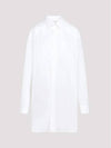 Cotton Poplin Shirt Midi Dress White - MAISON MARGIELA - BALAAN 1