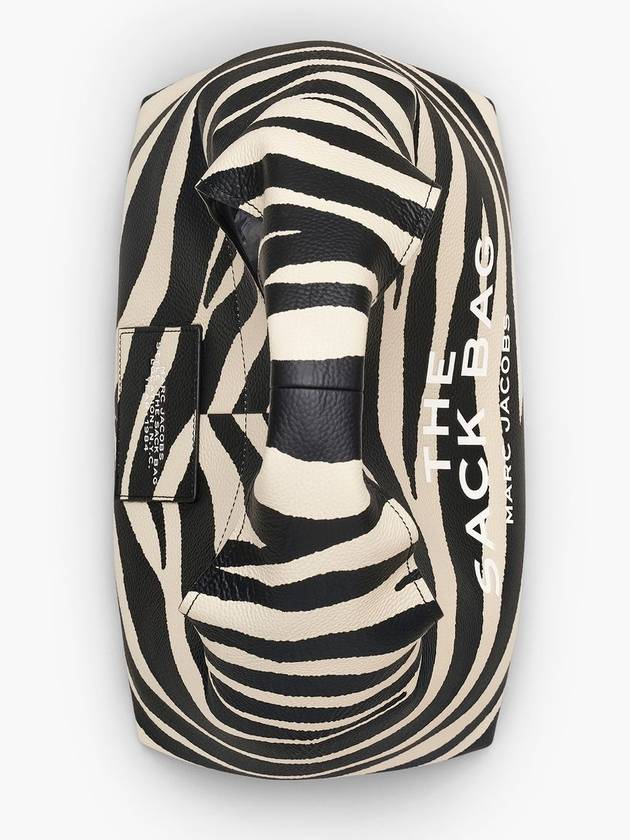 Zebra Leather The Sack Black White 2F4HSH023H04 005 - MARC JACOBS - BALAAN 4