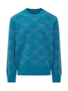 MCM Sweater MHEEAMM02 E4 BLUE - MCM - BALAAN 1