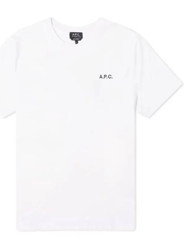 Wave Short Sleeve T-Shirt White - A.P.C. - BALAAN 2