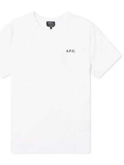 Wave Short Sleeve T-Shirt White - A.P.C. - BALAAN 2