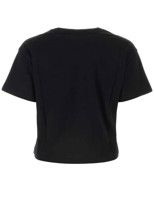 Boxy Micro Logo Short Sleeve T-Shirt Black - A.P.C. - BALAAN 3