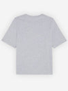 Handwriting Comfort Fit Short Sleeve T-shirt Gray - MAISON KITSUNE - BALAAN 2