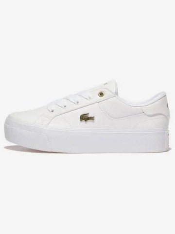 Shoes Sneakers Running Jian Platform WHT GLD - LACOSTE - BALAAN 1