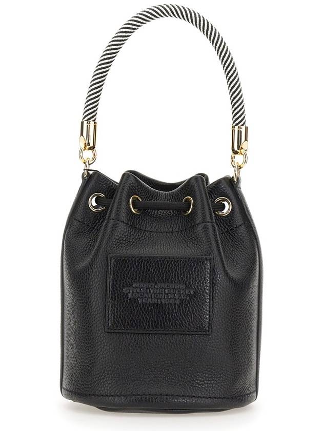 The Leather Bucket Bag Black - MARC JACOBS - BALAAN 10