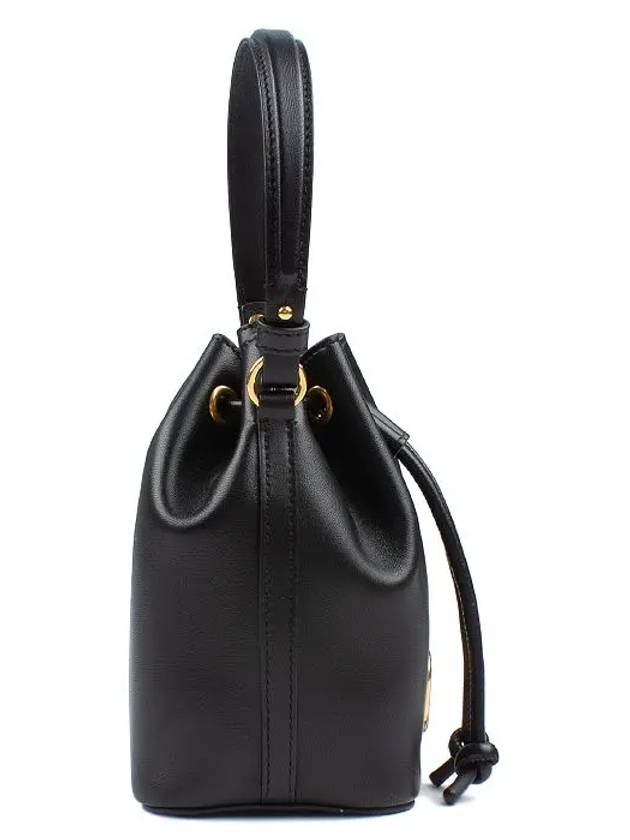 V Logo Signature Bucket Bag Black - VALENTINO - BALAAN 5