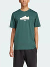 Training Supply Sport Short Slevee T Shirt Mineral Green - ADIDAS - BALAAN 2