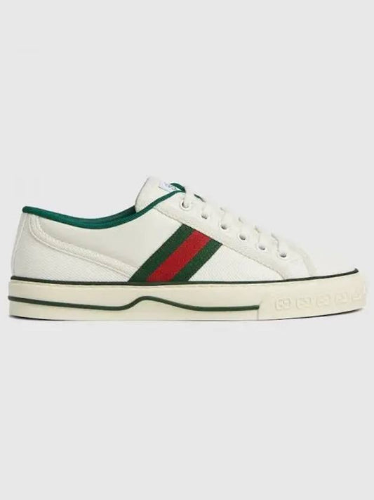 Women s Tennis 1977 Sneakers White Canvas 801568FADOG9153 - GUCCI - BALAAN 2