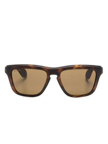 cutout logo rectangular frame sunglasses GG1571S - GUCCI - BALAAN 1