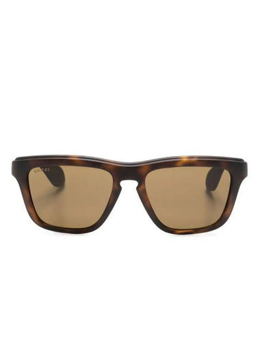 cutout logo rectangular frame sunglasses GG1571S - GUCCI - BALAAN 1