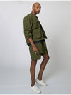 Volume Pocket Running Shorts Khaki - ATHPLATFORM - BALAAN 6