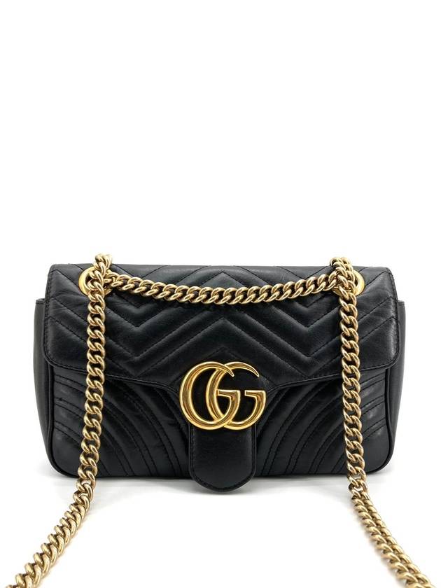 GG Marmont Matelasse small shoulder bag 443497 - GUCCI - BALAAN 2