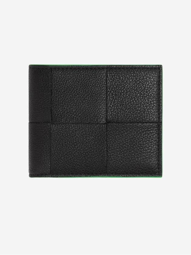 Intrecciato Bifold Half Wallet Black - BOTTEGA VENETA - BALAAN 6