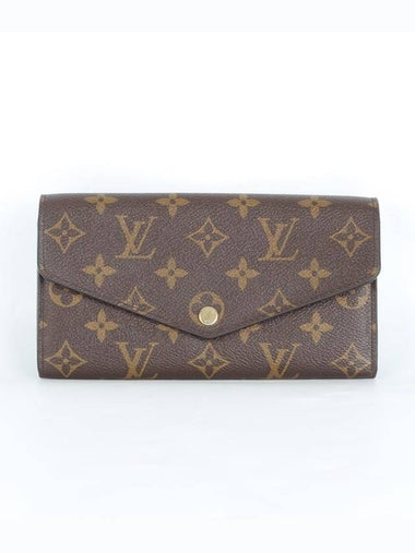 Sarah Wallet Long Brown - LOUIS VUITTON - BALAAN 1