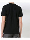 Black Waffen Short Sleeve TShirt T064 Black - COMME DES GARCONS - BALAAN 4