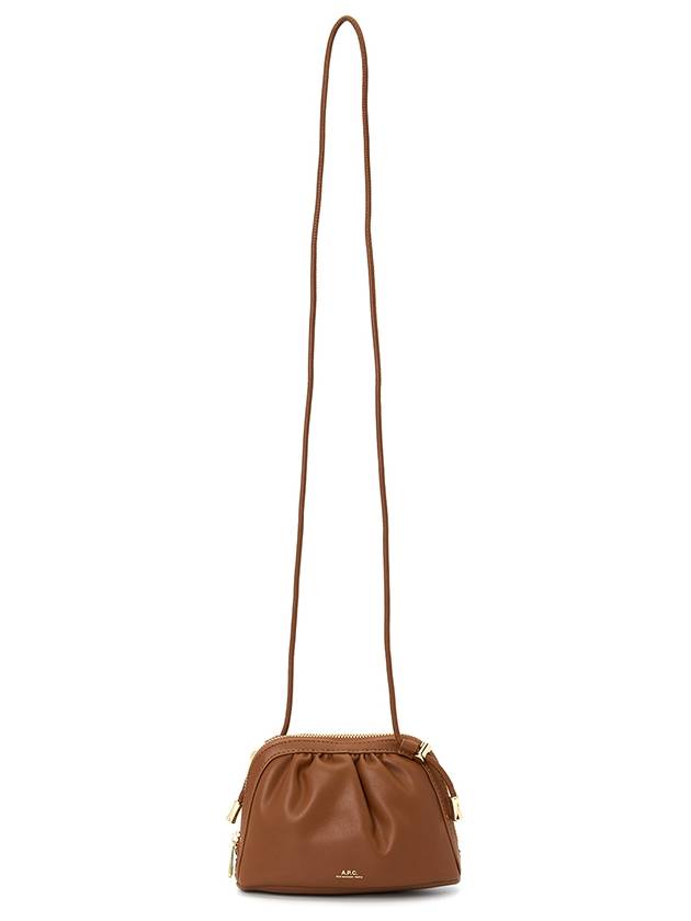 Ninon Small Drawstring Cross Bag Brown - A.P.C. - BALAAN 8