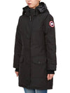 Trillium Hooded Parka Black - CANADA GOOSE - BALAAN 4