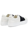 Men's City Court Band Logo Sneakers White - GIVENCHY - BALAAN 4