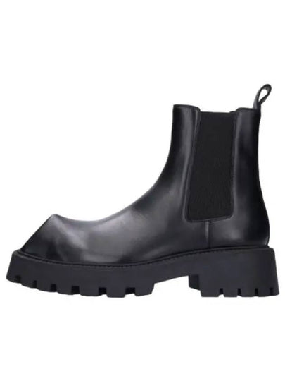 Rhino Leather Ankle Boots Black - BALENCIAGA - BALAAN 2